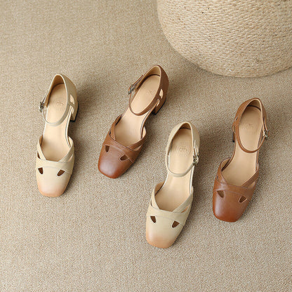 Zolain Genuine Leather Sandals