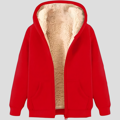 Men's Fleece Lined Hoodie Jacket