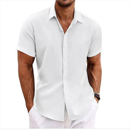 Men's Cotton Linen Shirt