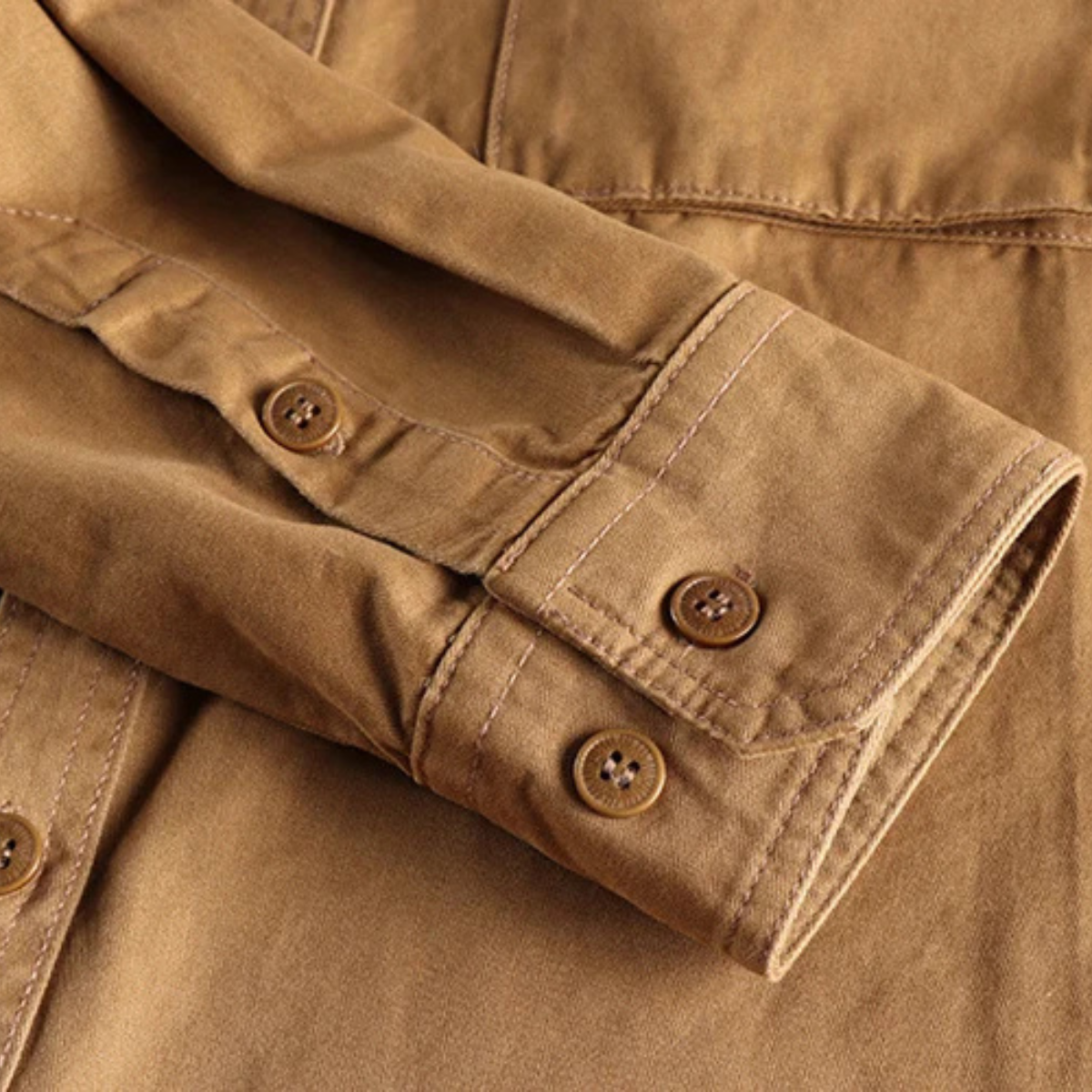 Men's Safari Button Up Shirt