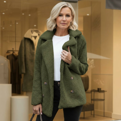 Women’s Corinne Cozy Teddy Coat for Everyday Warmth