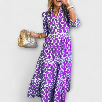 Women's Casual Tiered Skirt Dress
