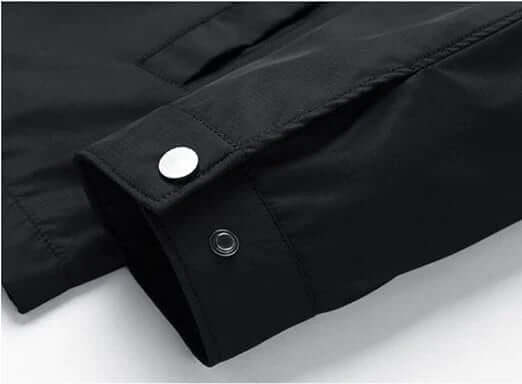 Men's Insulated Winter Jacket Waterproof Windproof Black