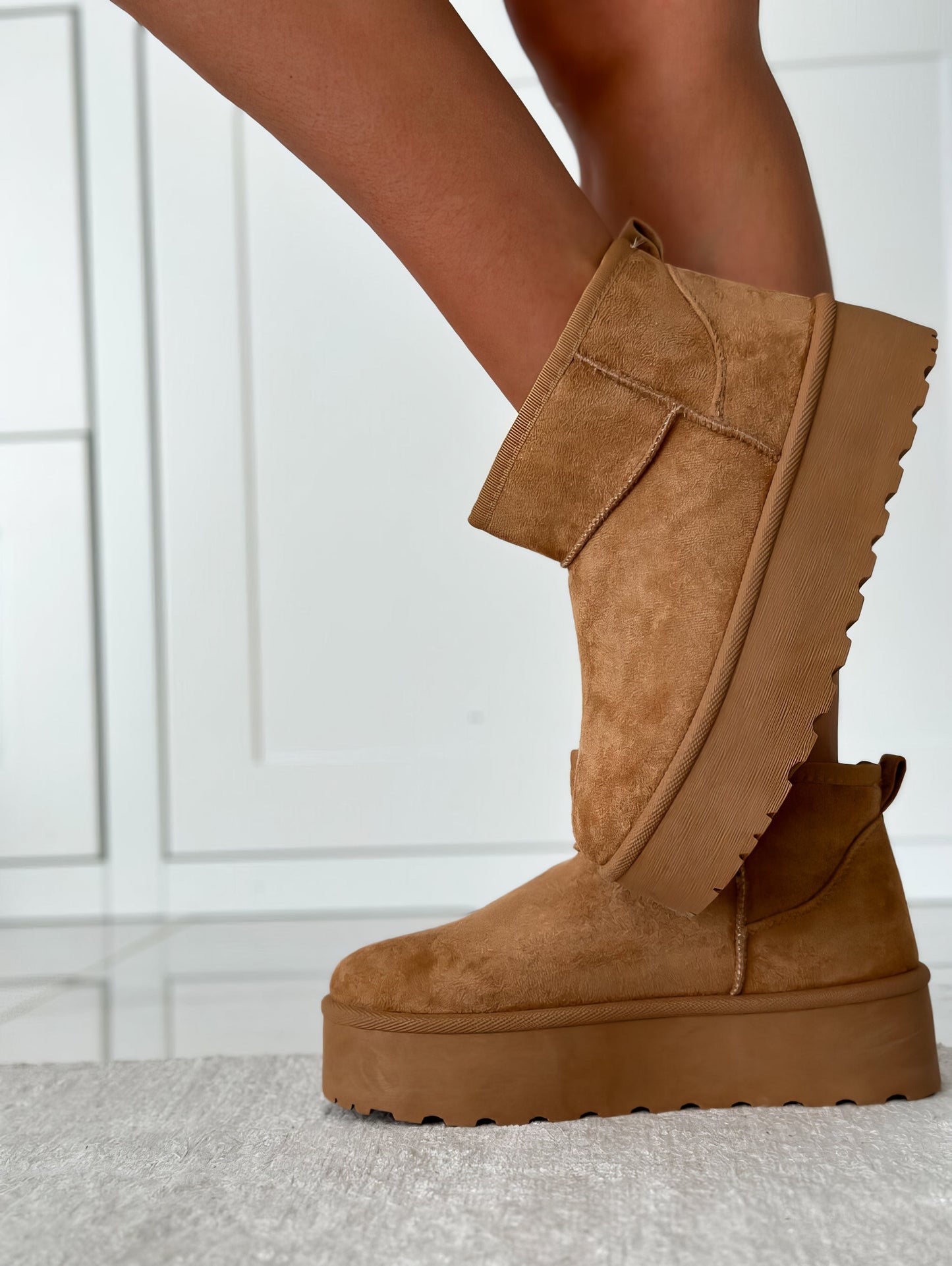 Women's Low Ankle Platform Boots
