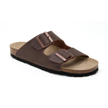 Men's Brown Malibu Sandals Open Toe Casual - 
Fashinoza