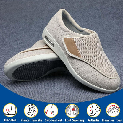 Orthopedic Diabetic Walking Shoes for Women with Extra Wide Width and Air Cushion