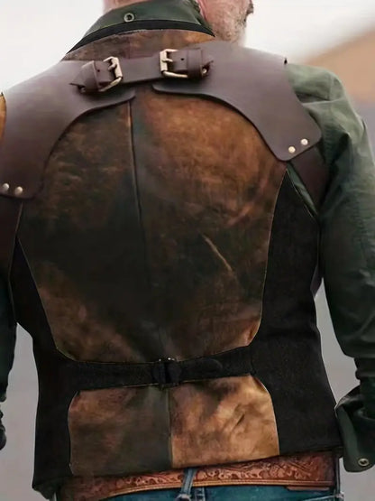 Noah | Men’s Spring Button Front Utility Vest