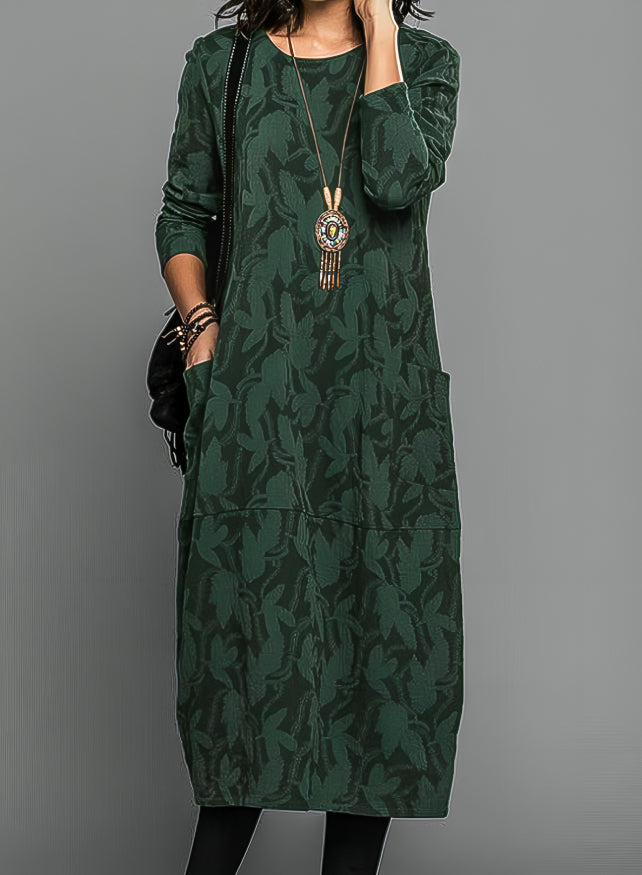 Fiona | Women Wedding Guest Printed Midi Dress