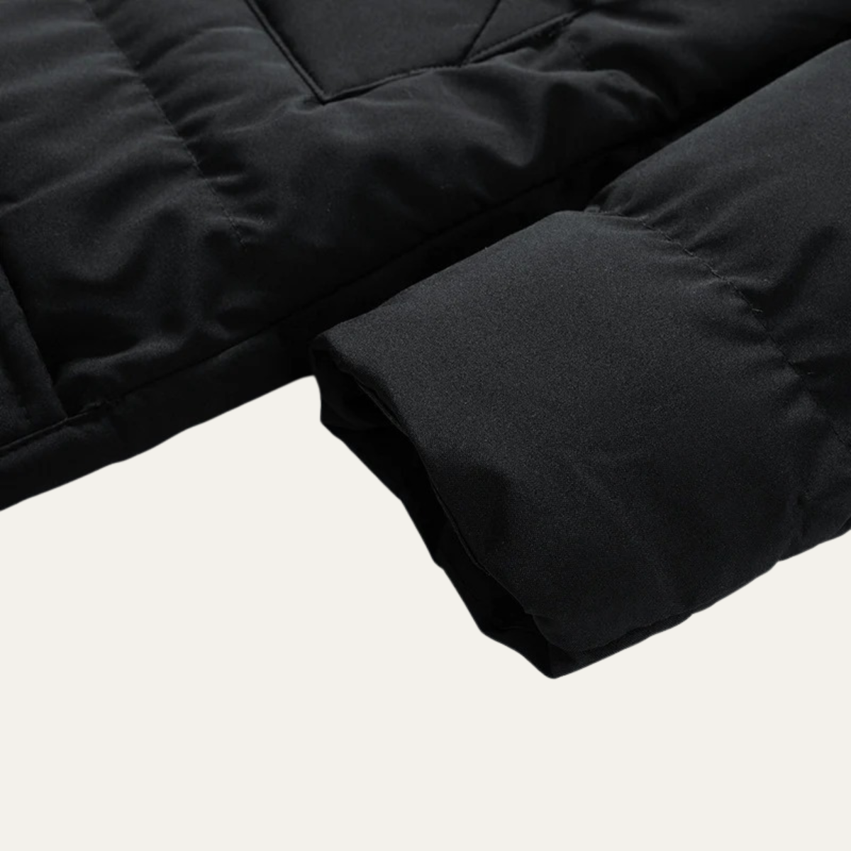 Men's Long Down Parka Warm Hooded Jacket