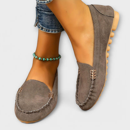 Women's Stitched Slip-On Loafers