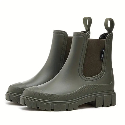 Chunky Chelsea Ankle Boots
