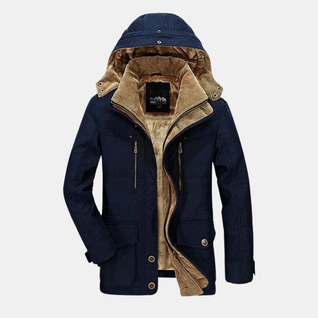 Women's Lined Winter Jacket - Fashinoza