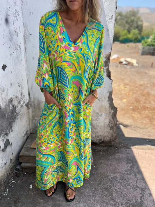 Evelyn Boho Maxi Dress