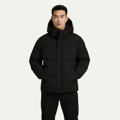 Men's Insulated Puffer Jacket Warm Hooded
