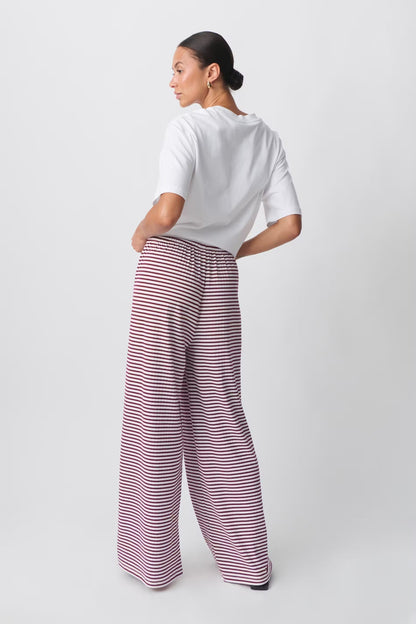 Claire | Women’s Spring Striped Flare Pants