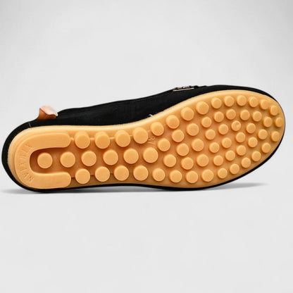 Women's Suede Slip-On Loafers Flat Moccasin Shoes