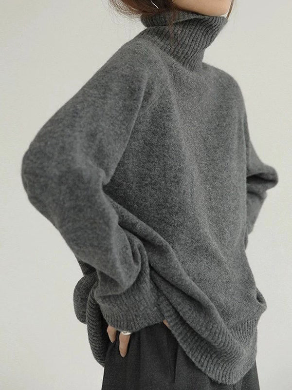 Cozy Knit Turtleneck Sweater