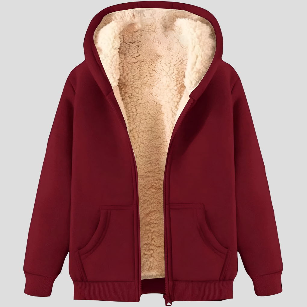 Men's Fleece Lined Hoodie Jacket