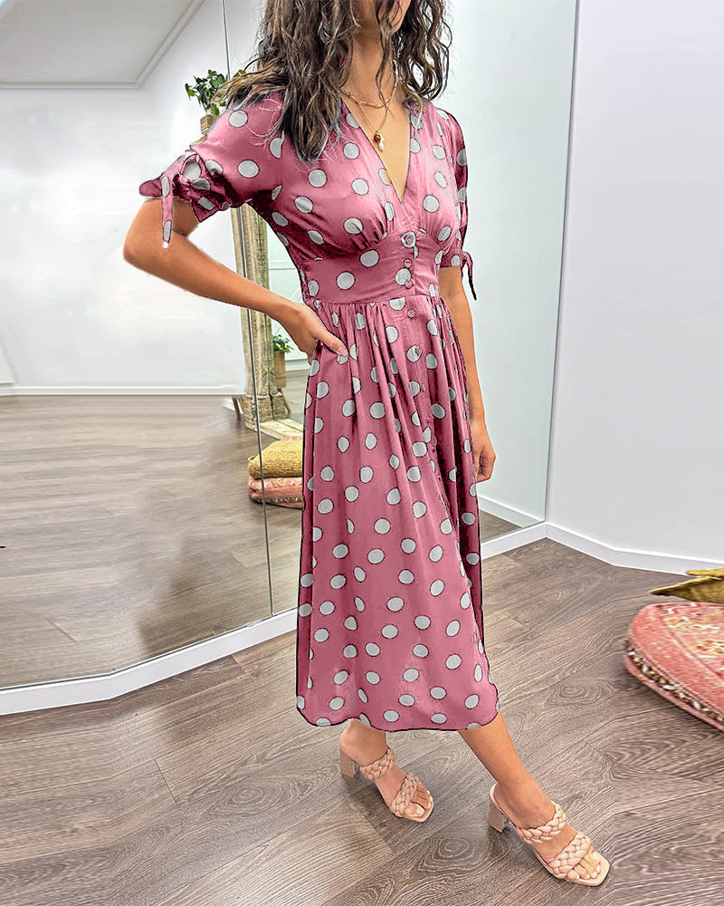 Women's Polka Dot Dress