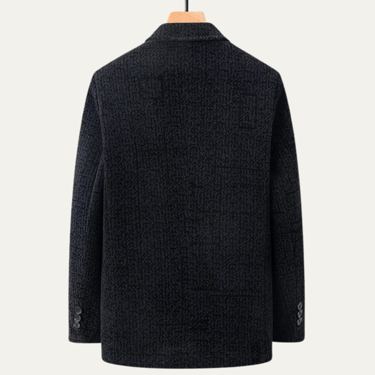 Men's Chenille Blazer Warm Fur Lined