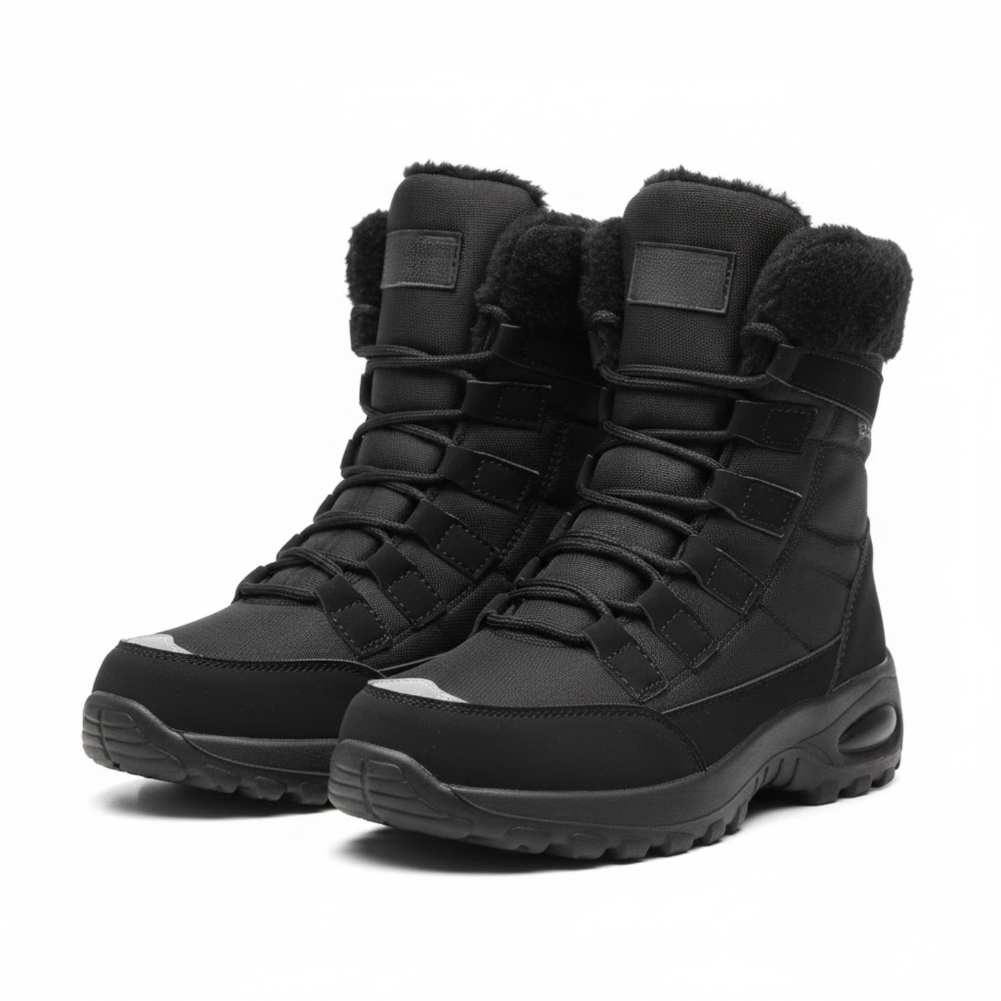 Women's Waterproof Mid-Calf Winter Snow Boots Insulated Outdoor Hiking Footwear