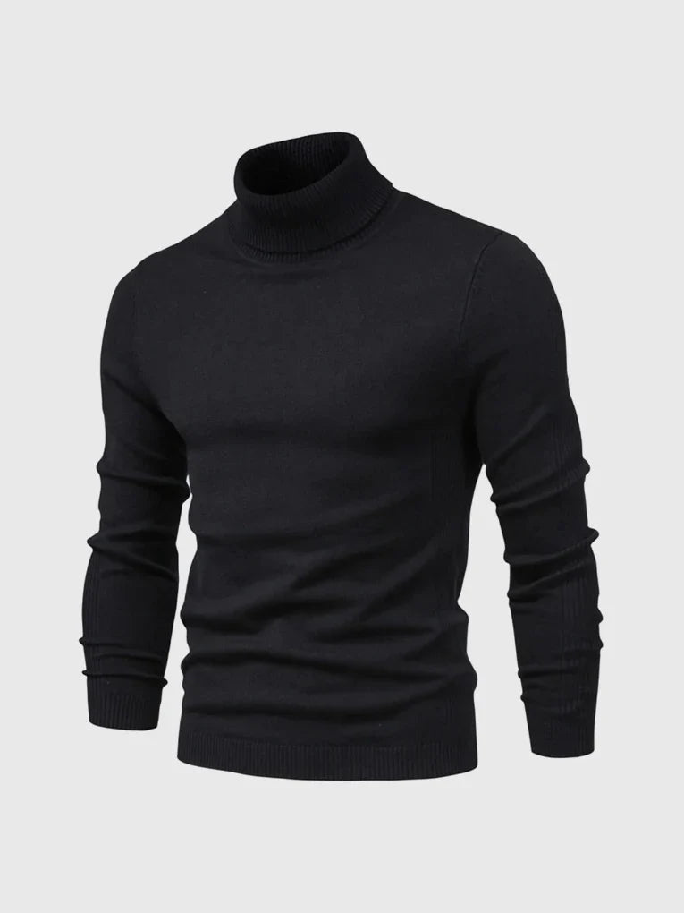 Men's Turtleneck Sweater Washable
