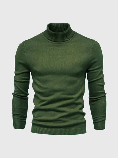 Men's Turtleneck Sweater Washable