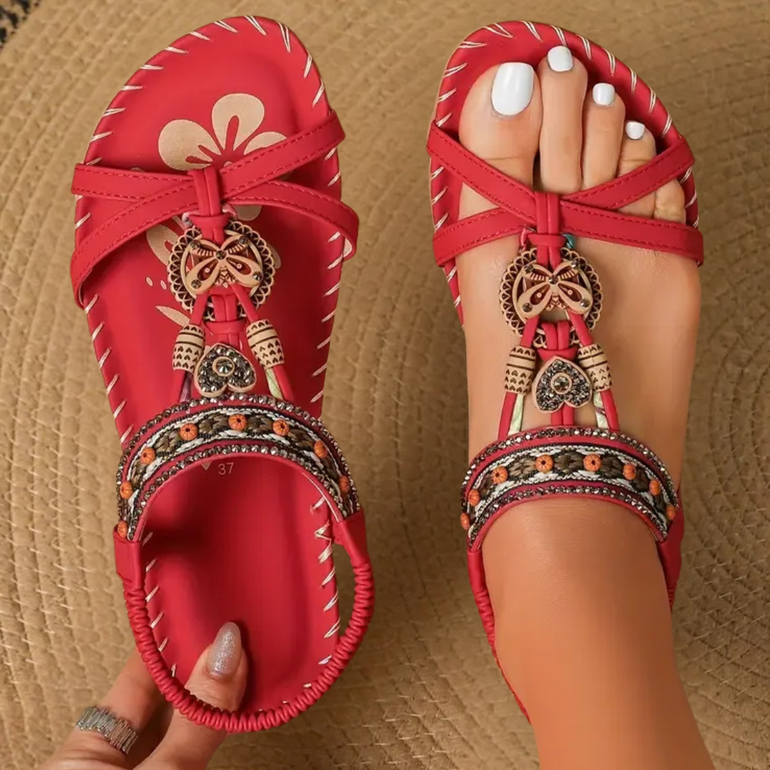 Women's Sandals Multiple Slim Straps