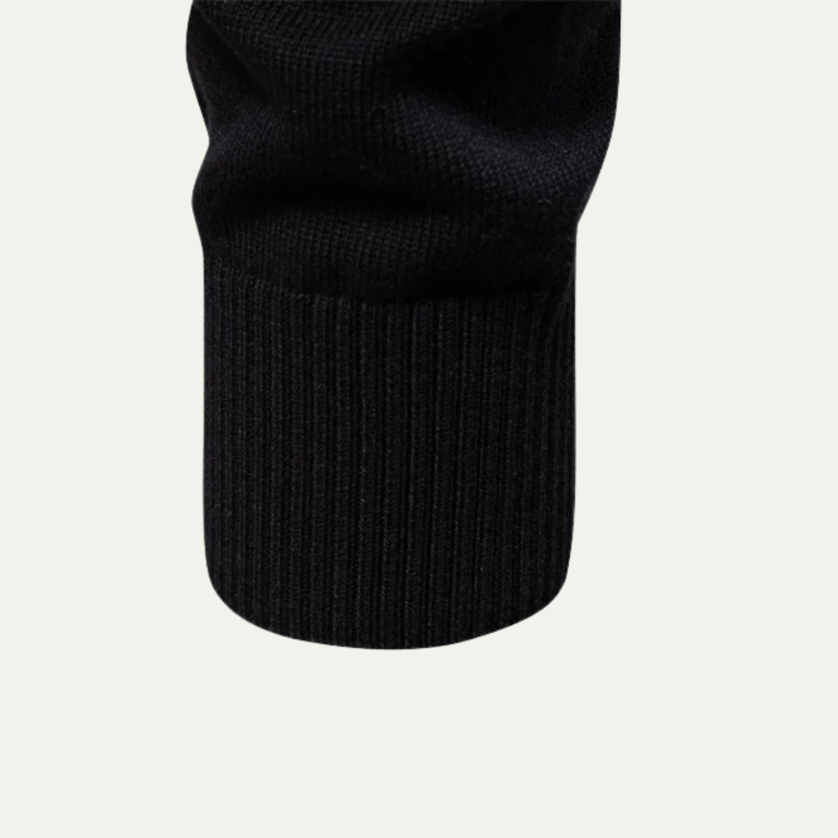 Men's Half Zip Wool Sweater