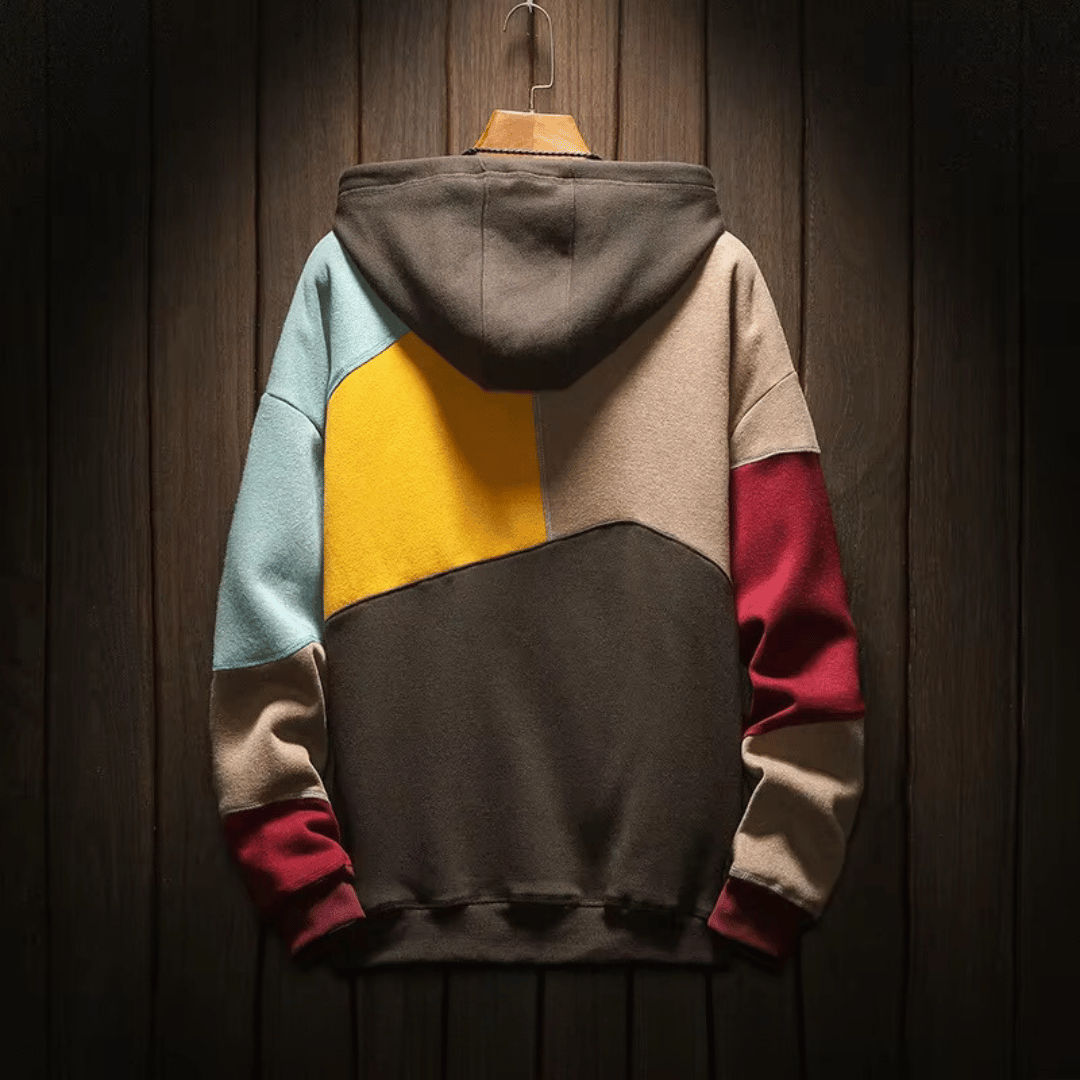Colorblock Pullover Hoodie