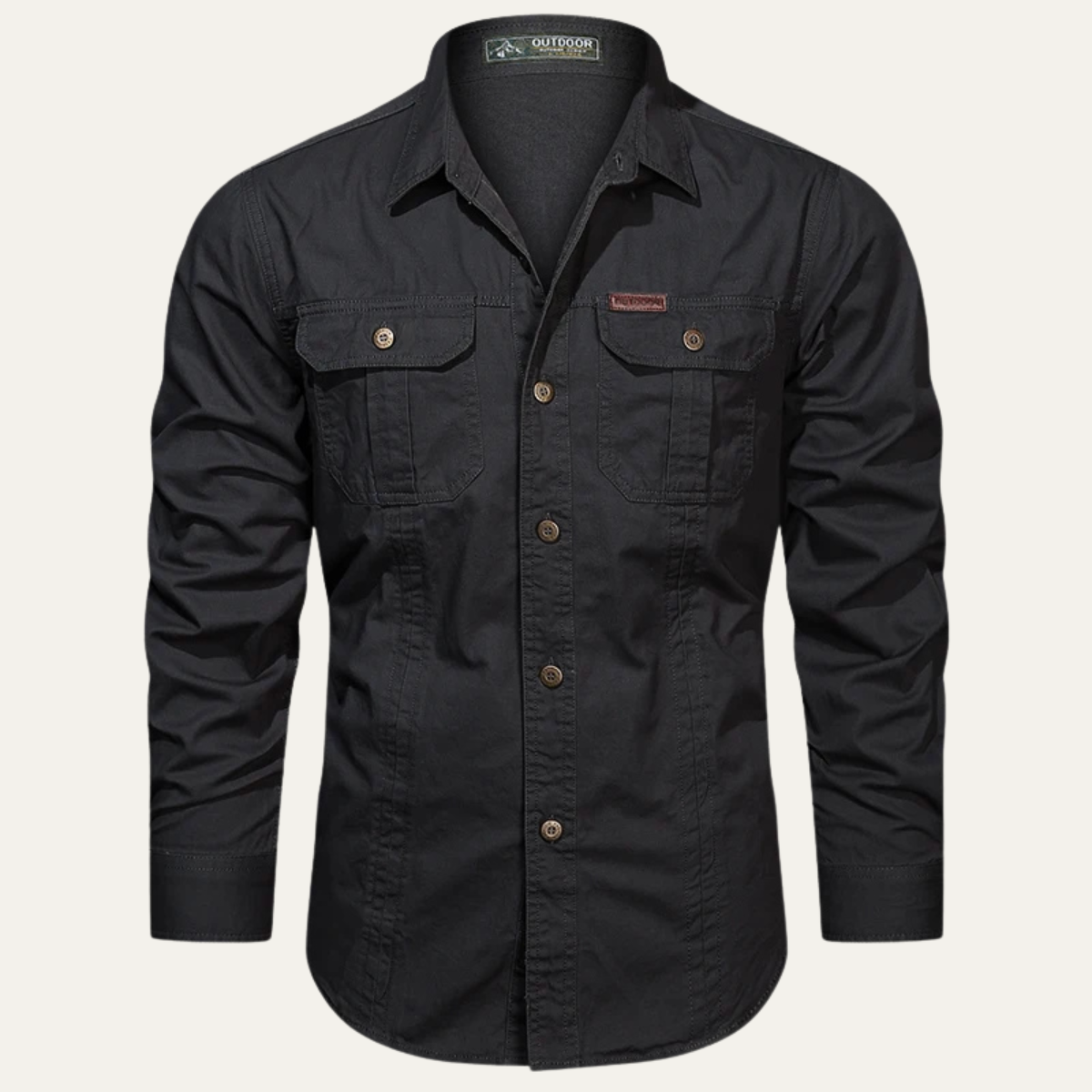 Men's Cotton Cargo Shirt