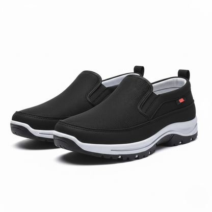 Men's Lightweight Breathable Mesh Loafers Retro Non-Slip Driving Sneakers