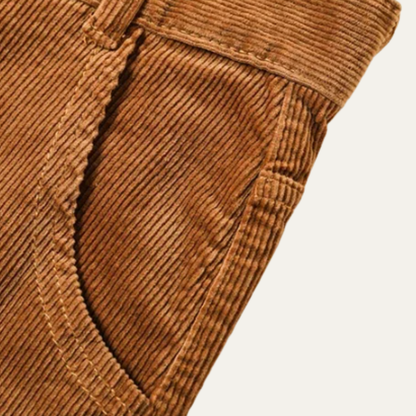 Men's Slim Fit Corduroy Pants