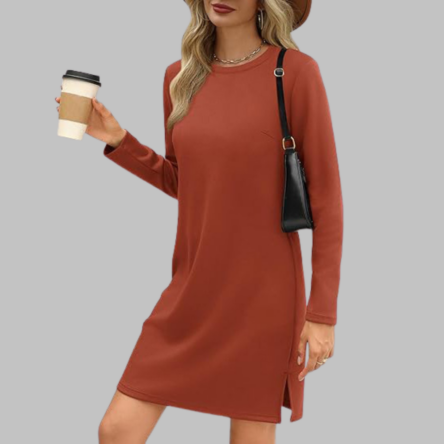 Women's Long Sleeve Dress