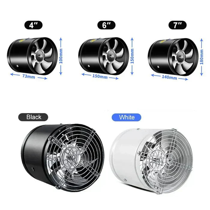 Quiet Efficient Exhaust Fan Ventilation System - Fashinoza