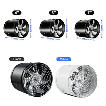 Quiet Efficient Exhaust Fan Ventilation System - Fashinoza