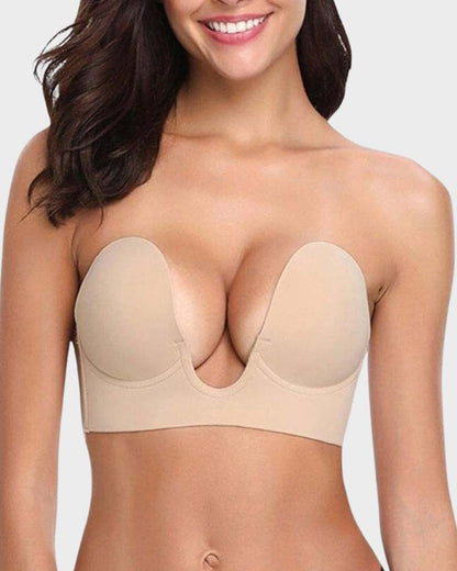 Women's Push Up Bra Plunge Style - Fashinoza