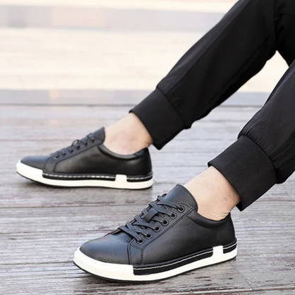 Men's Classic Lace Up Leather Shoes Brown