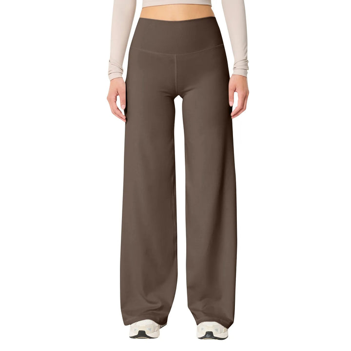 Women's High-Waisted Yoga Pants Stretchy Black