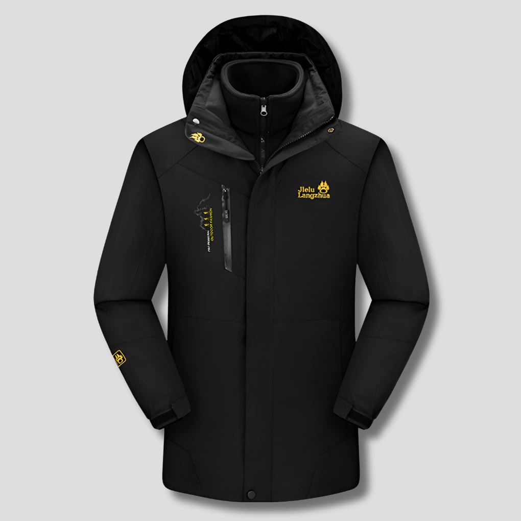 3-In-1 Waterproof Ski Jacket Winter
