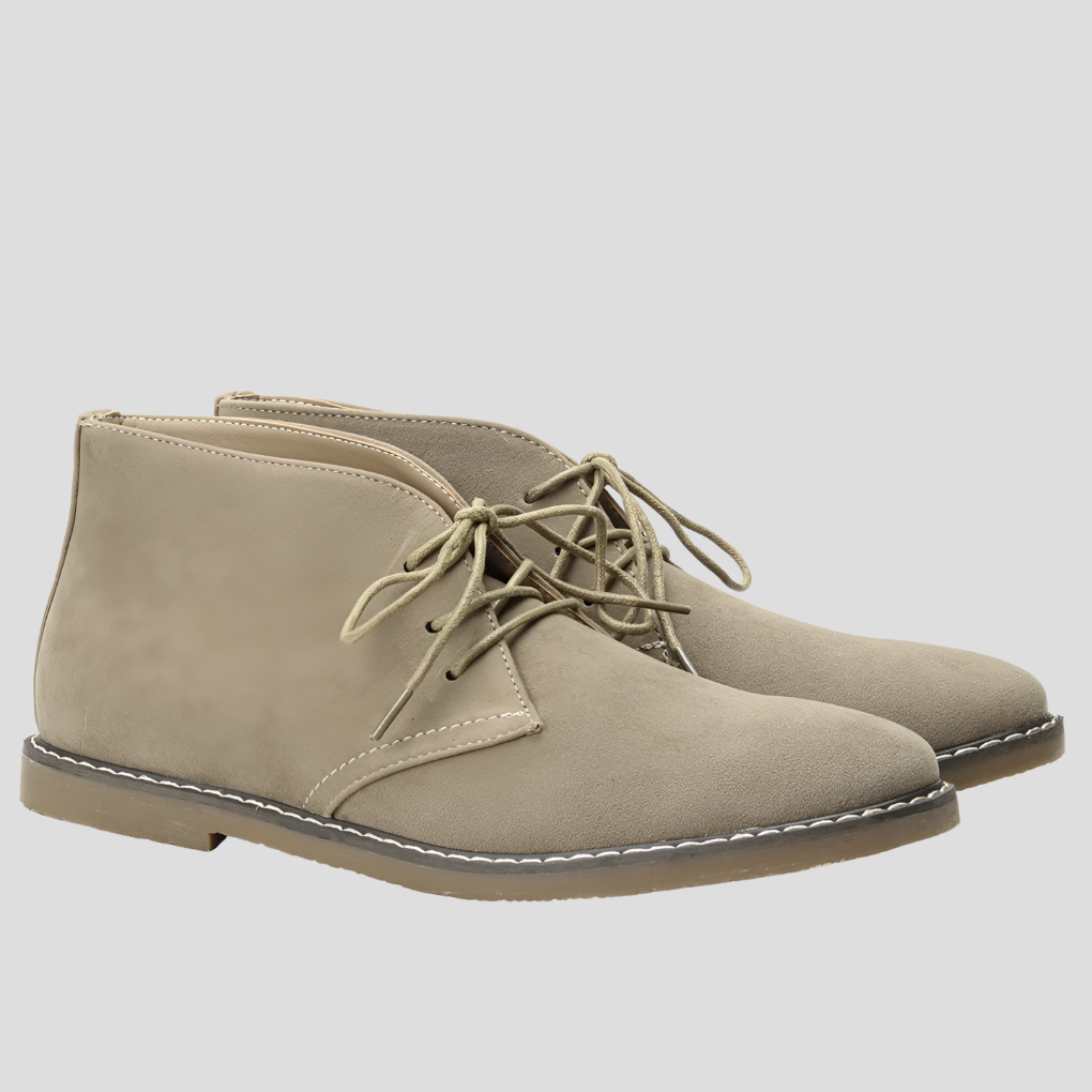 Men's Desert Boots Vintage Leather Brown