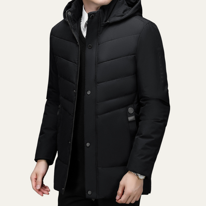 Men's Winter Hooded Puffer Jacket