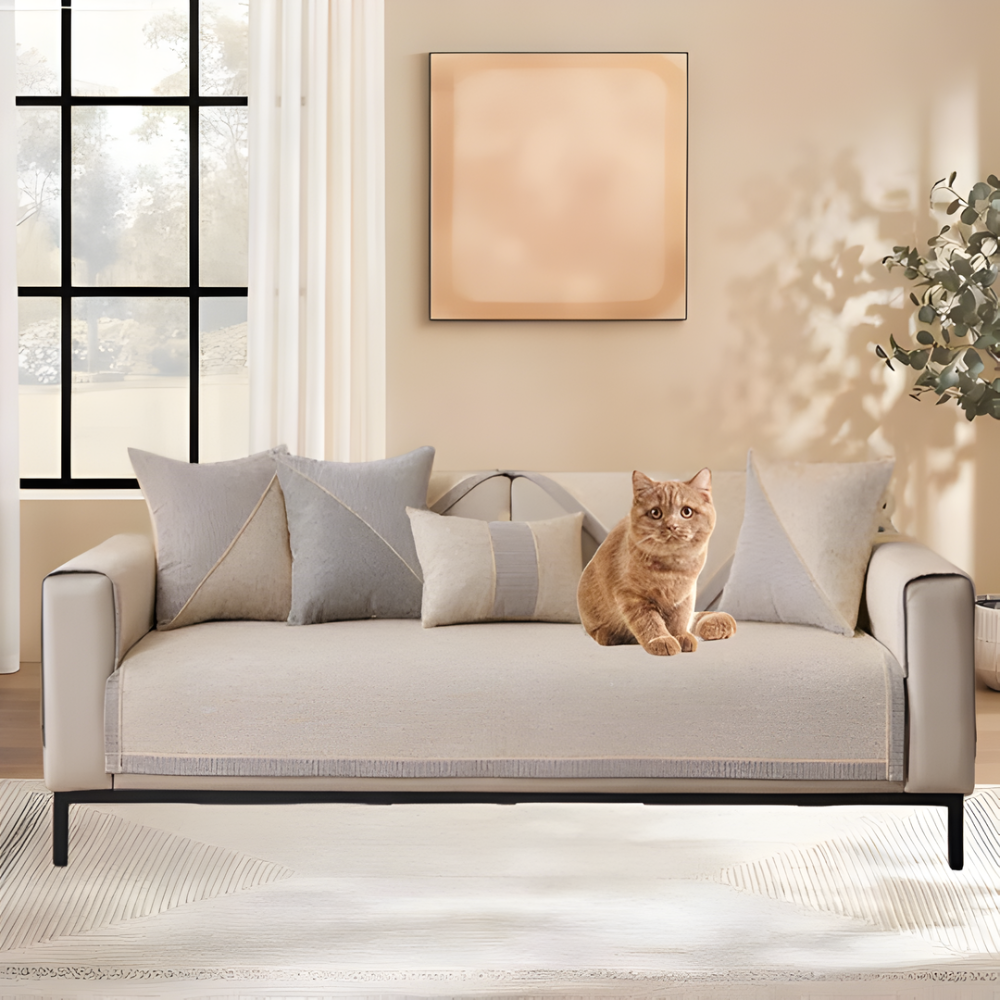 Linen Sofa Slipcover Set
