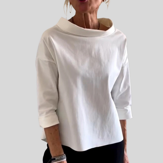 Women's Elegant Blouse Modern Everyday Wear - Fashinoza