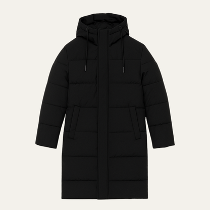 Men's Winter Puffer Parka Coat - Fashinoza