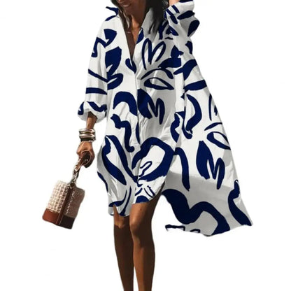 Women's Boho Print Maxi Dress