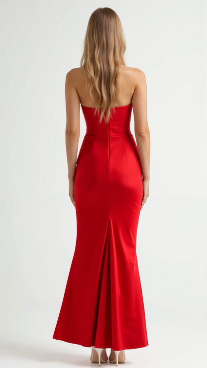 Alice | Women Wedding Guest Column Maxi Dress