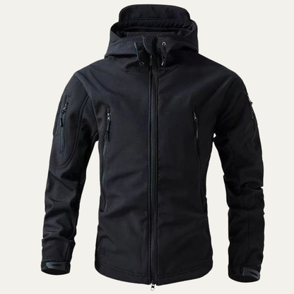 Men's Softshell Windbreaker Jacket Fleece Lined