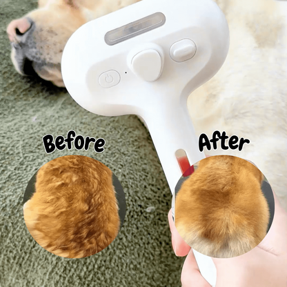 Steam Dog Brush Grooming Tool