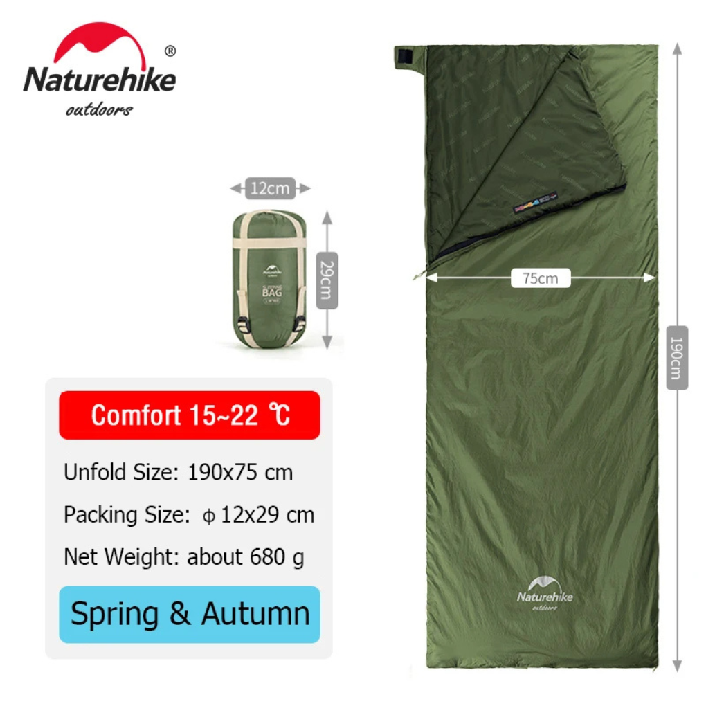 Camping Sleeping Bag Waterproof Lightweight Hiking Essential
